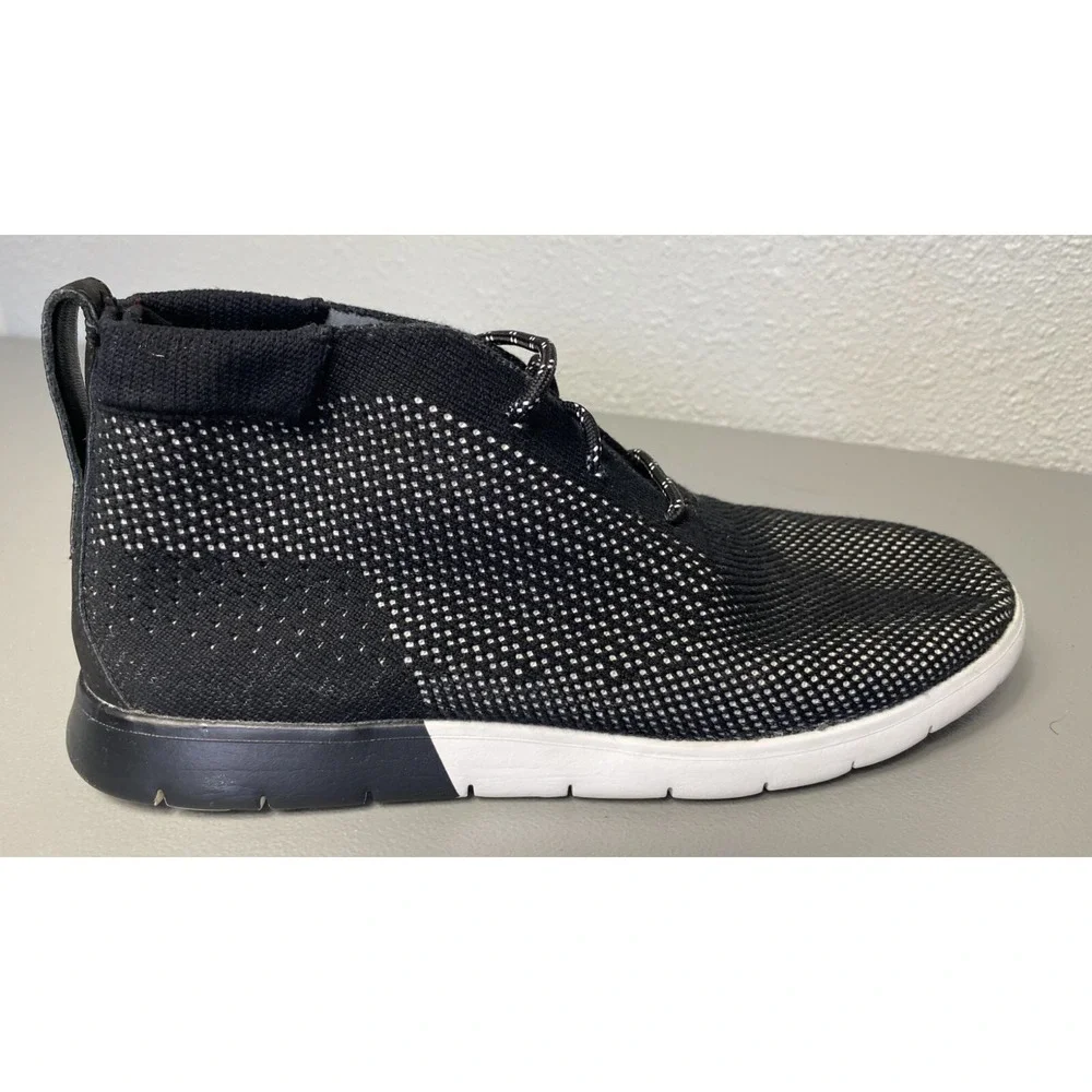UGG Freamon Hyperweave 1015610 Men's Black Sneaker Chukka Boots 8